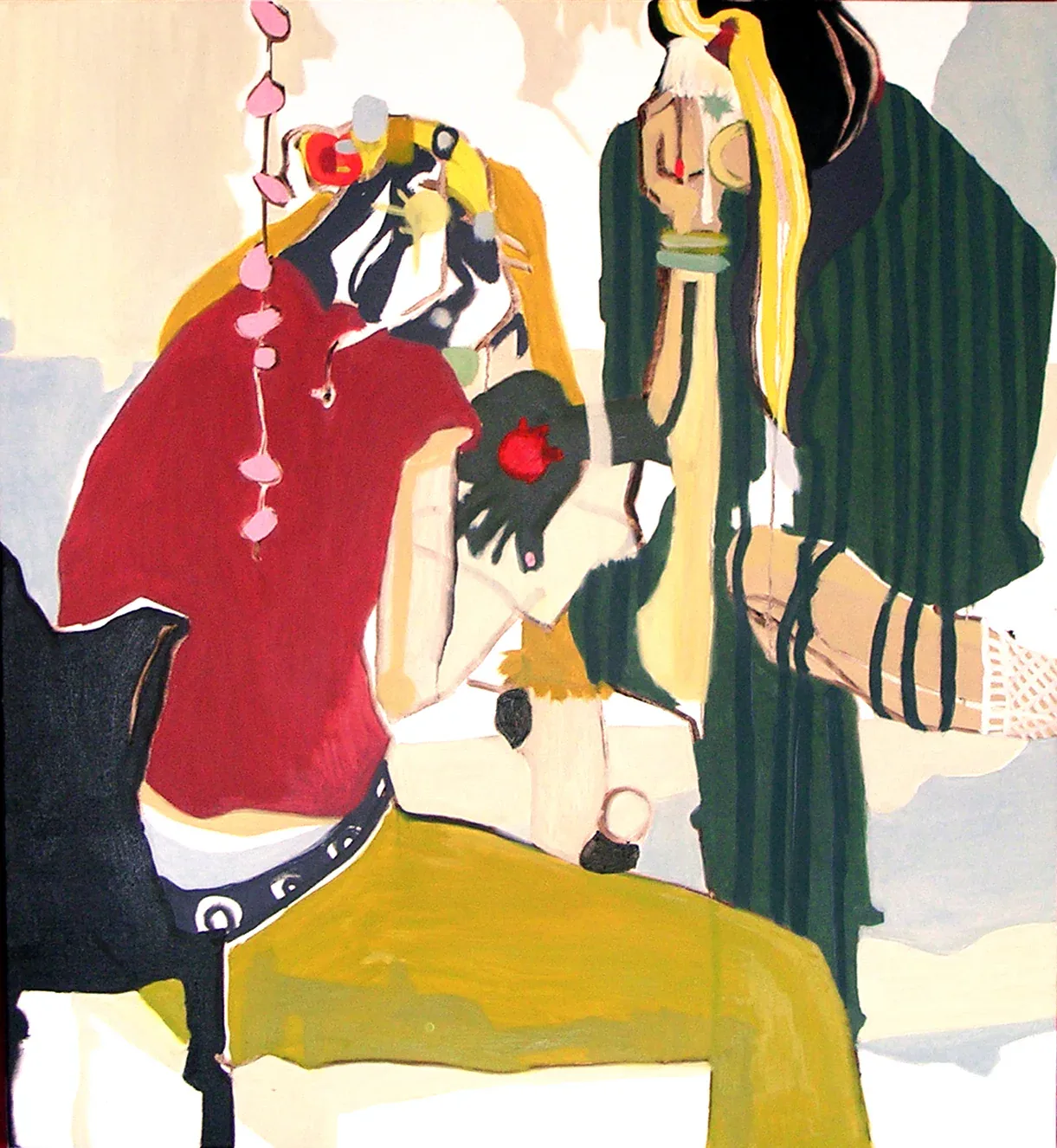 Oil painting: 100 X 98 . nanikurmukur(1)